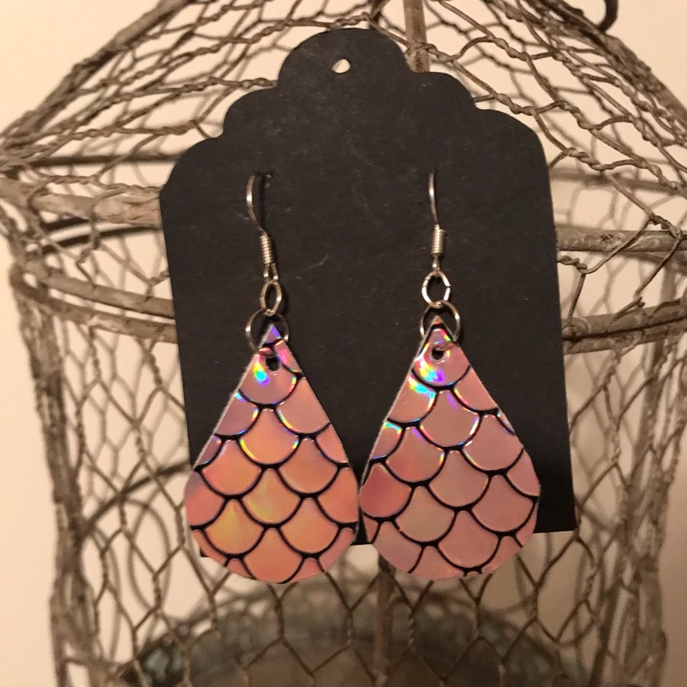 Mermaid tail earrings